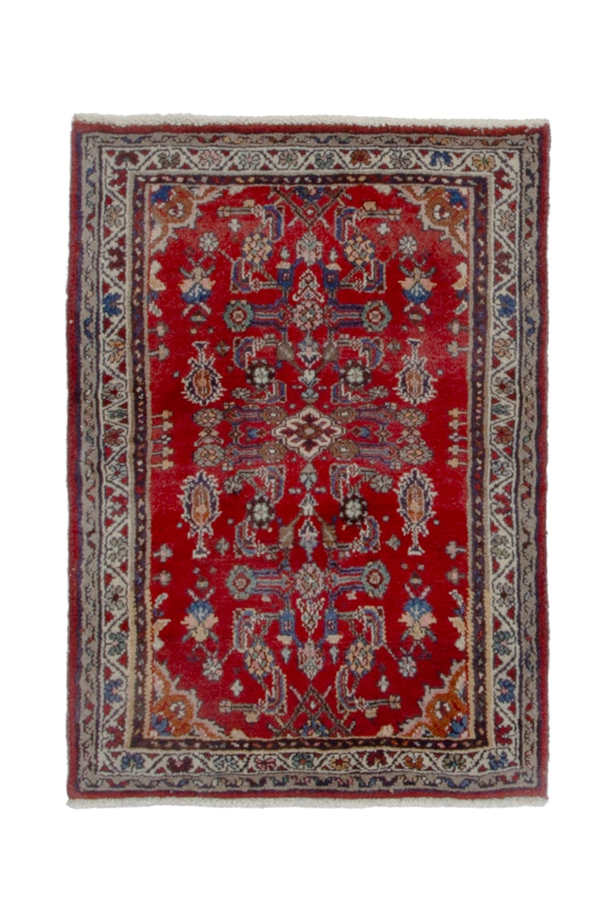 2327, Persian Malayer Mini Rug