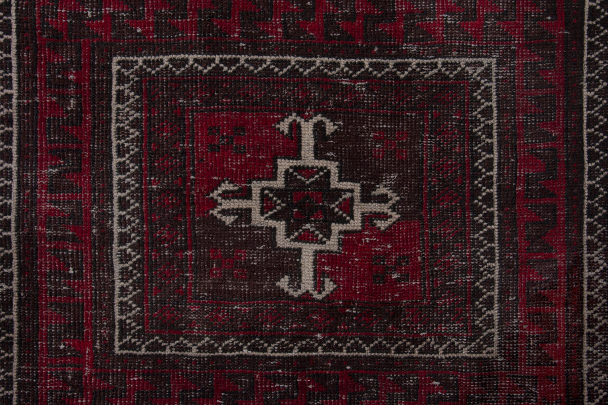2352, Persian Baluch Runner Rug