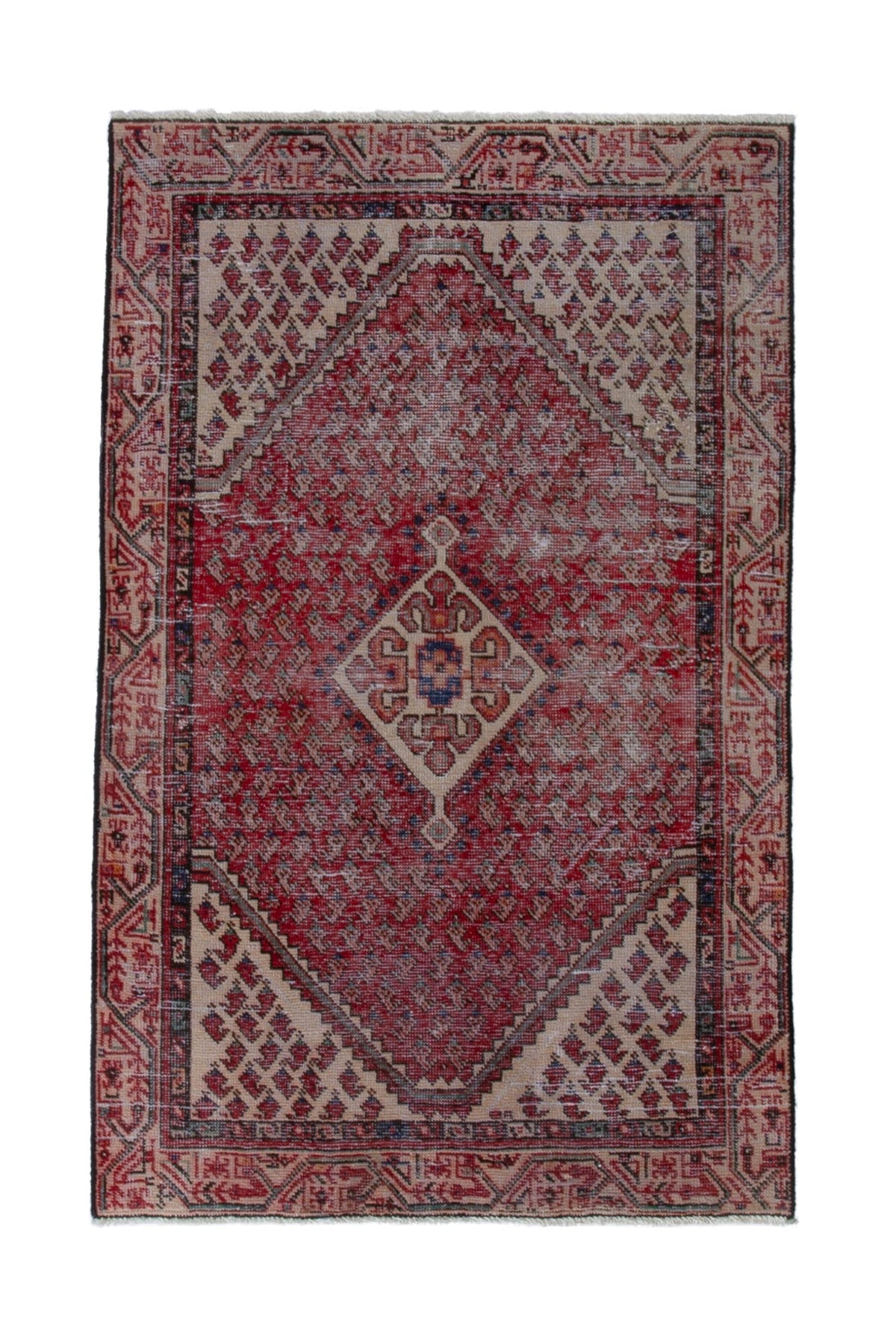 2369, Persian Botteh Area Rug