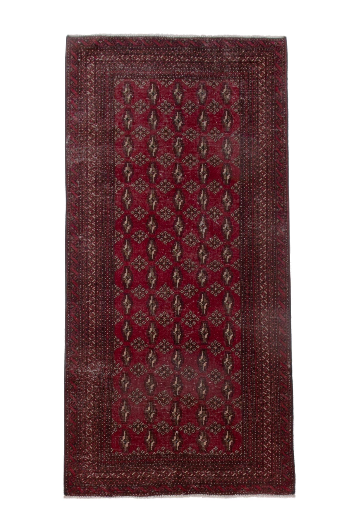 2391, Persian Baluch Runner Rug
