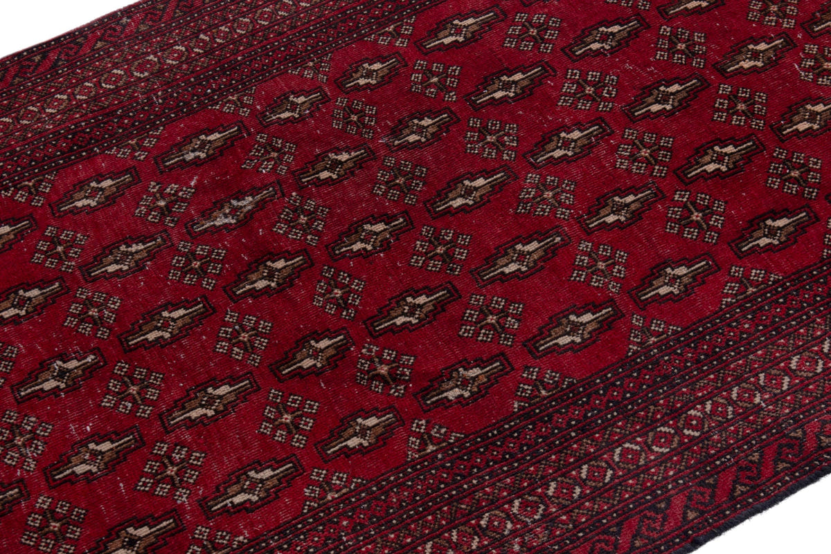 2391, Persian Baluch Runner Rug