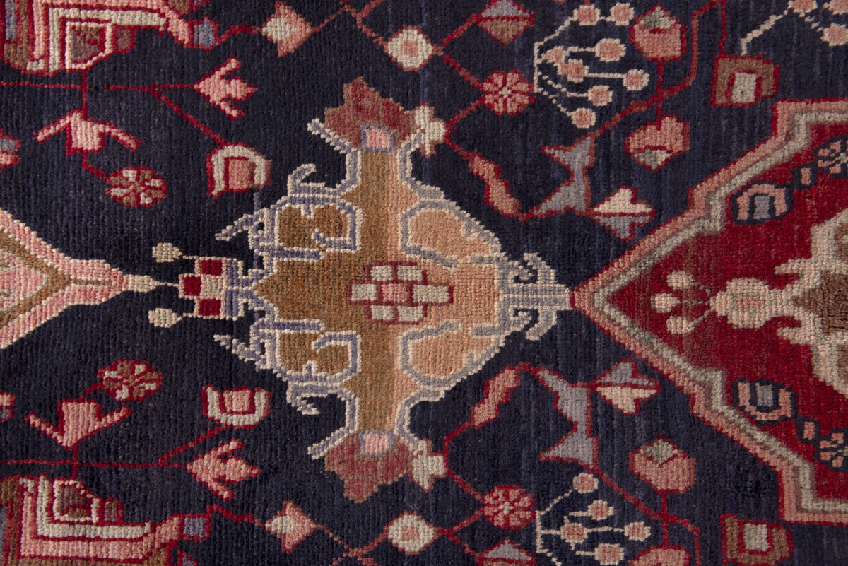 2450, Persian Nahavand Runner Rug