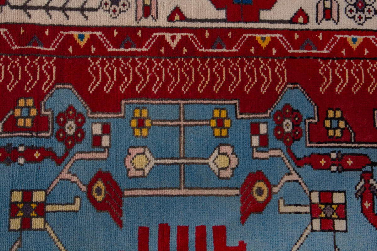 2464, Persian Saveh Area Rug