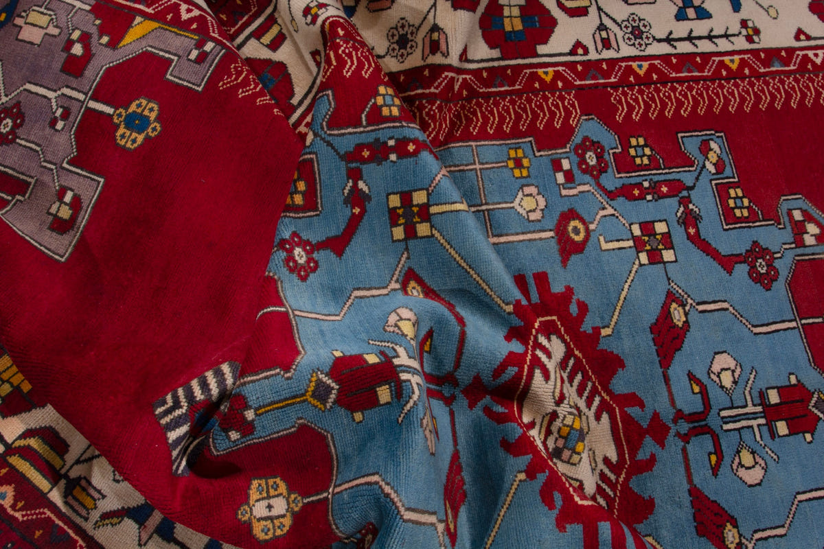 2464, Persian Saveh Area Rug