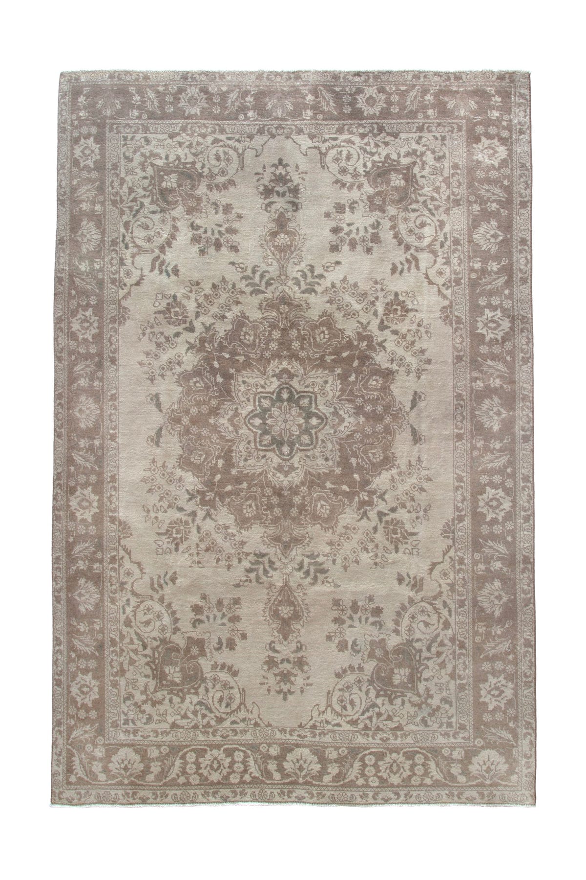 2517, Persian Tabriz Area Rug