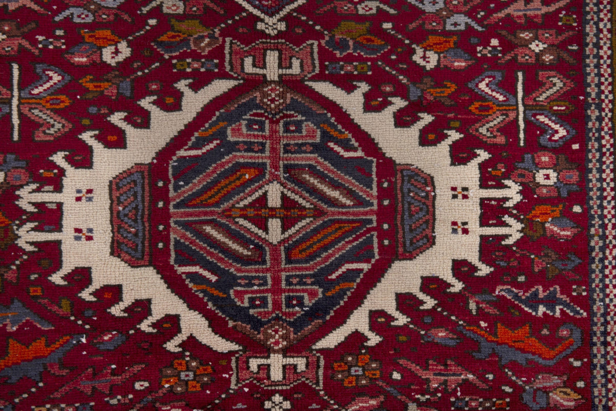 2586, Persian Gharajeh Runner Rug