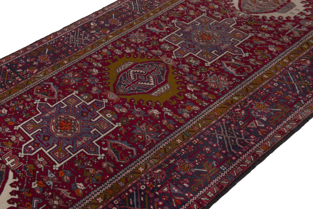 2586, Persian Gharajeh Runner Rug