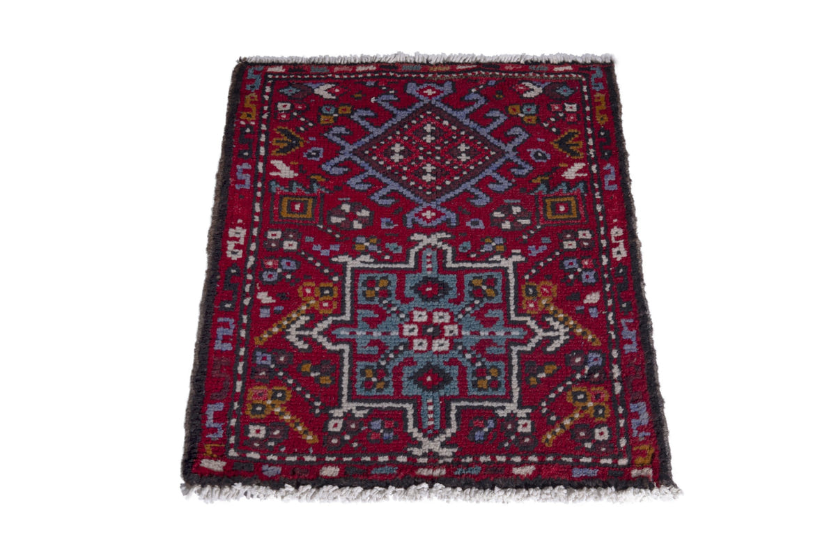 2631, Persian Gharajeh Mini Rug