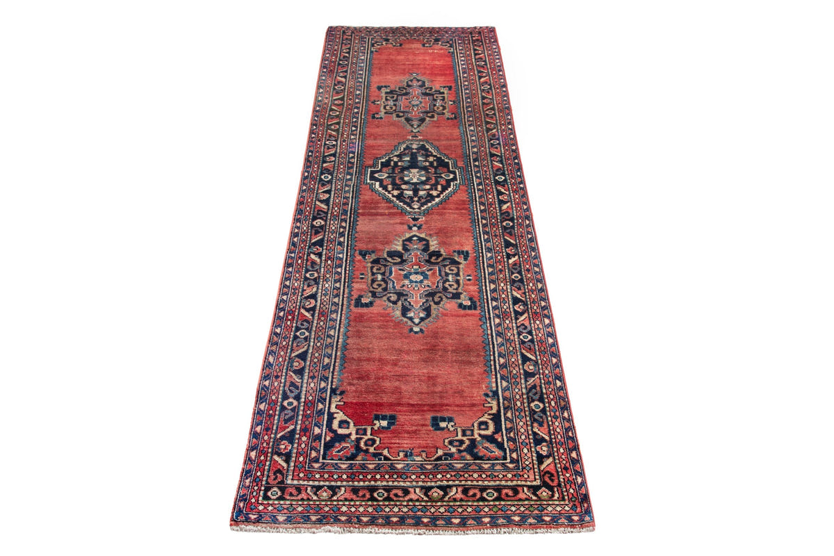 2910, Persian Hamadan Runner Rug