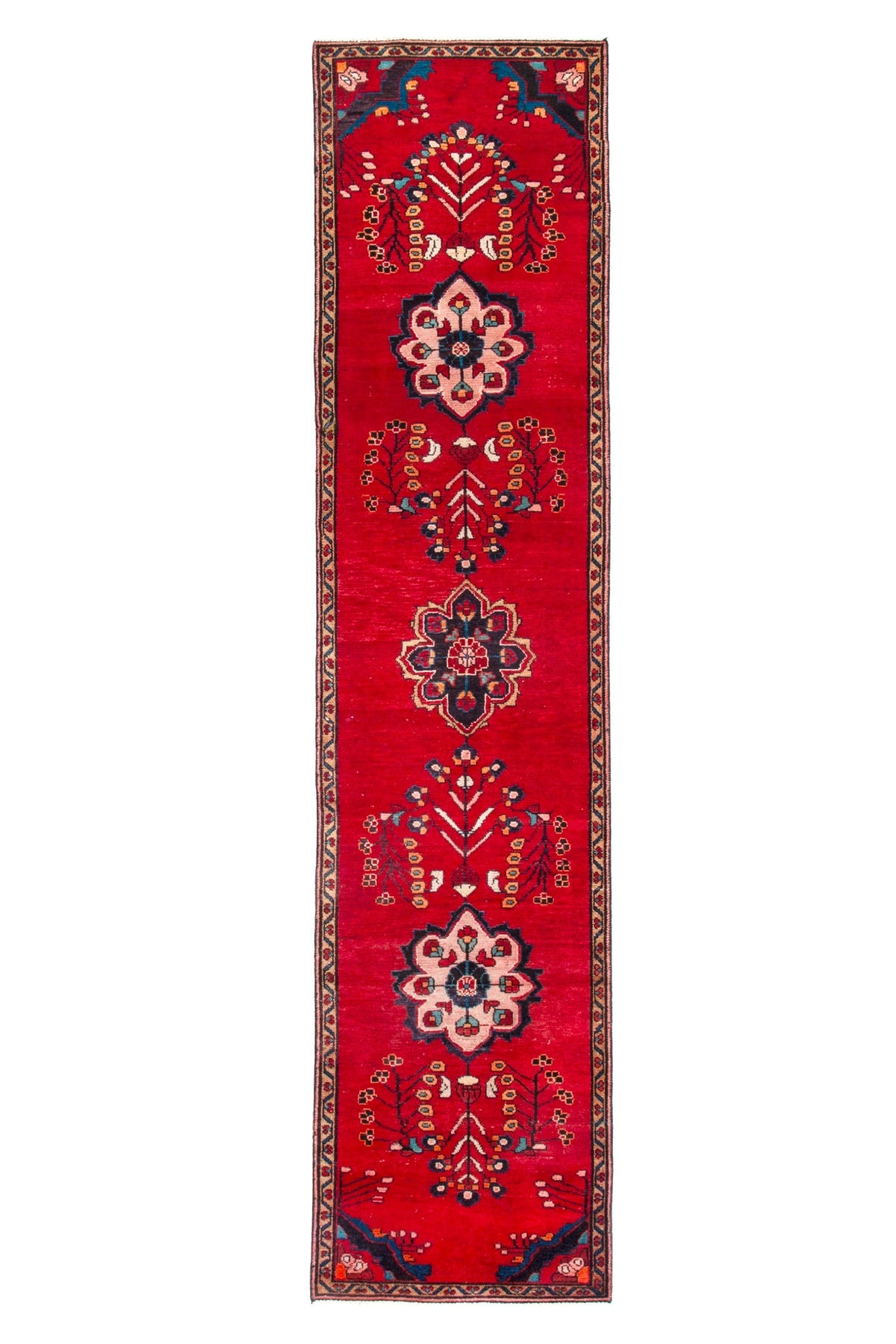 2911, Persian Hamadan Runner Rug