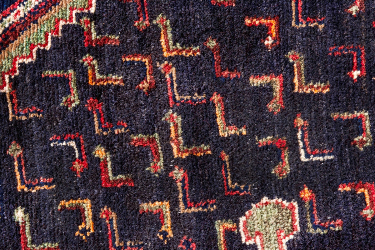 2913, Persian Songhor Runner Rug