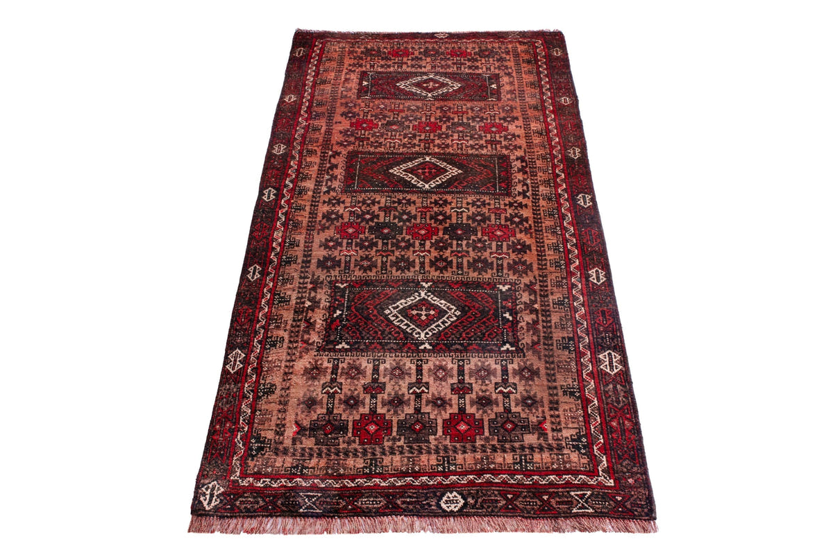2915, Persian Baluch Area Rug