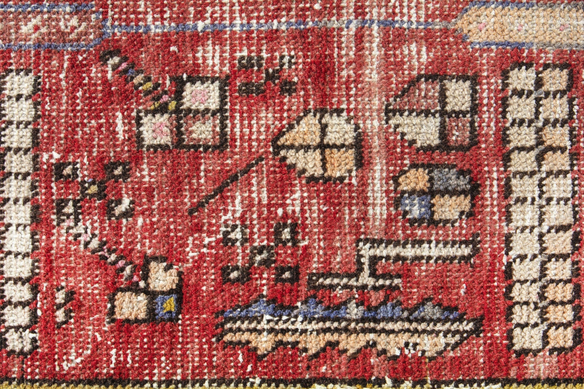 2942, Persian Azerbaijan Runner Rug