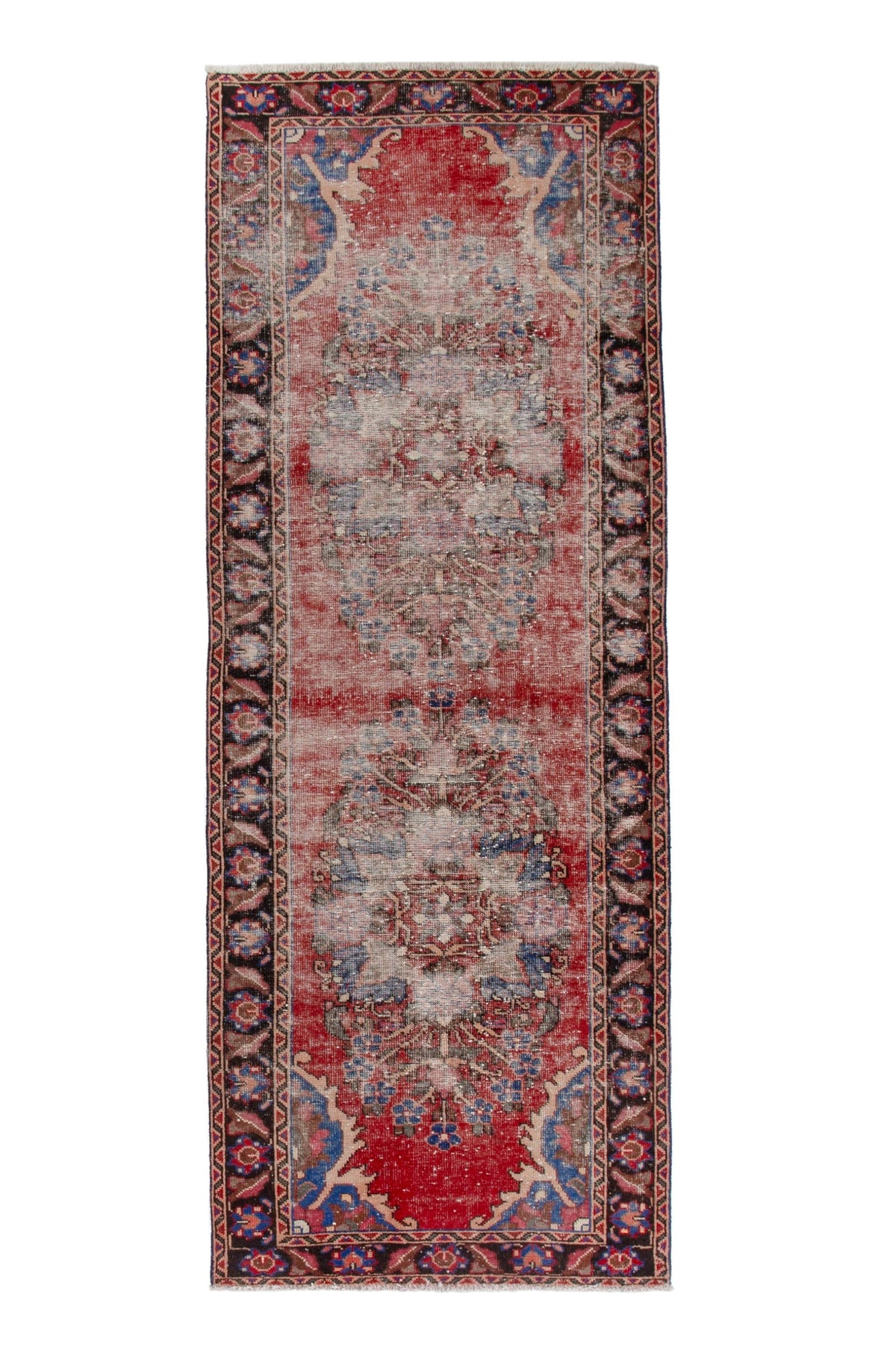 2951, Persian Hamadan Runner Rug