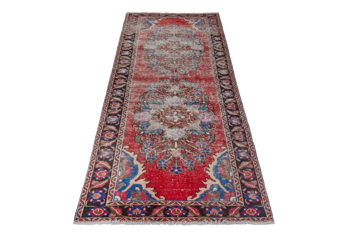 2951, Persian Hamadan Runner Rug