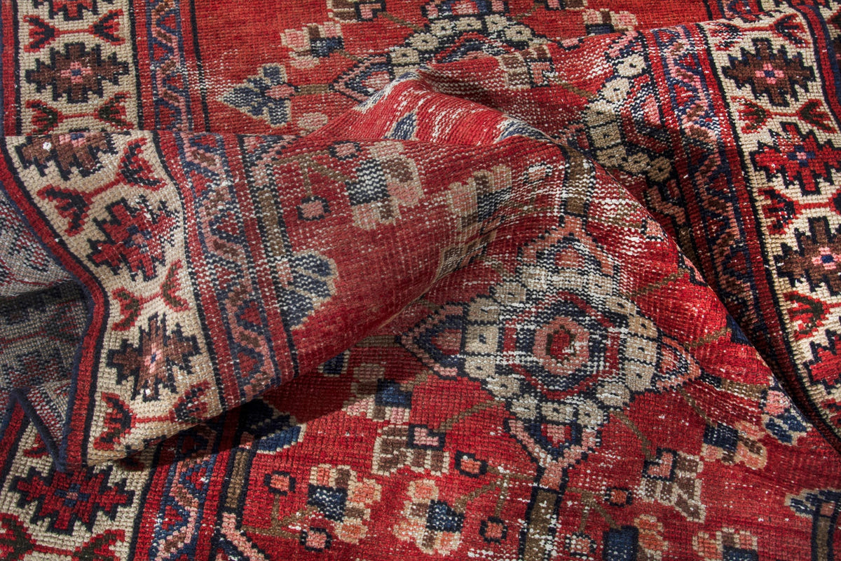 2952, Persian Hamadan Runner Rug
