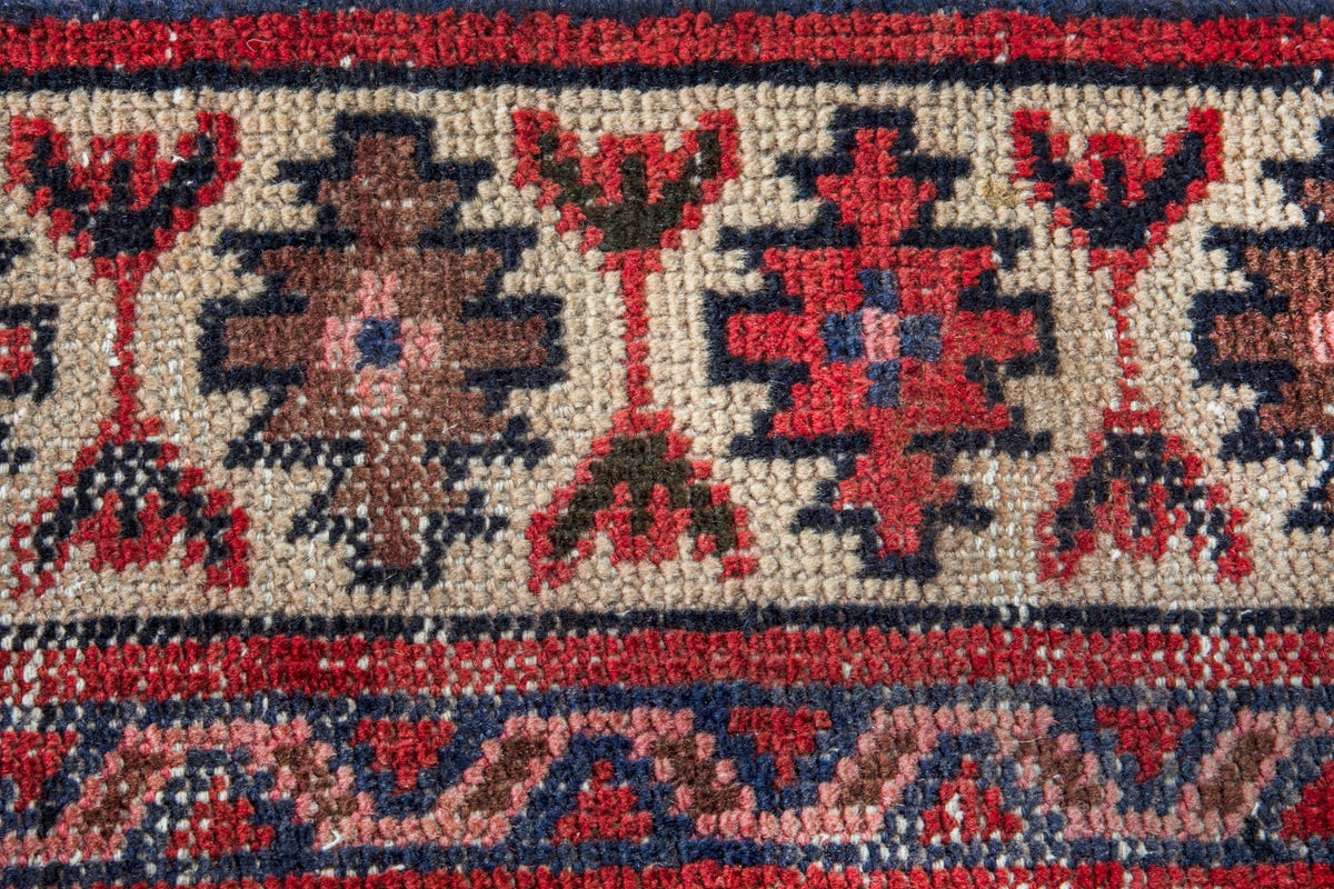 2952, Persian Hamadan Runner Rug