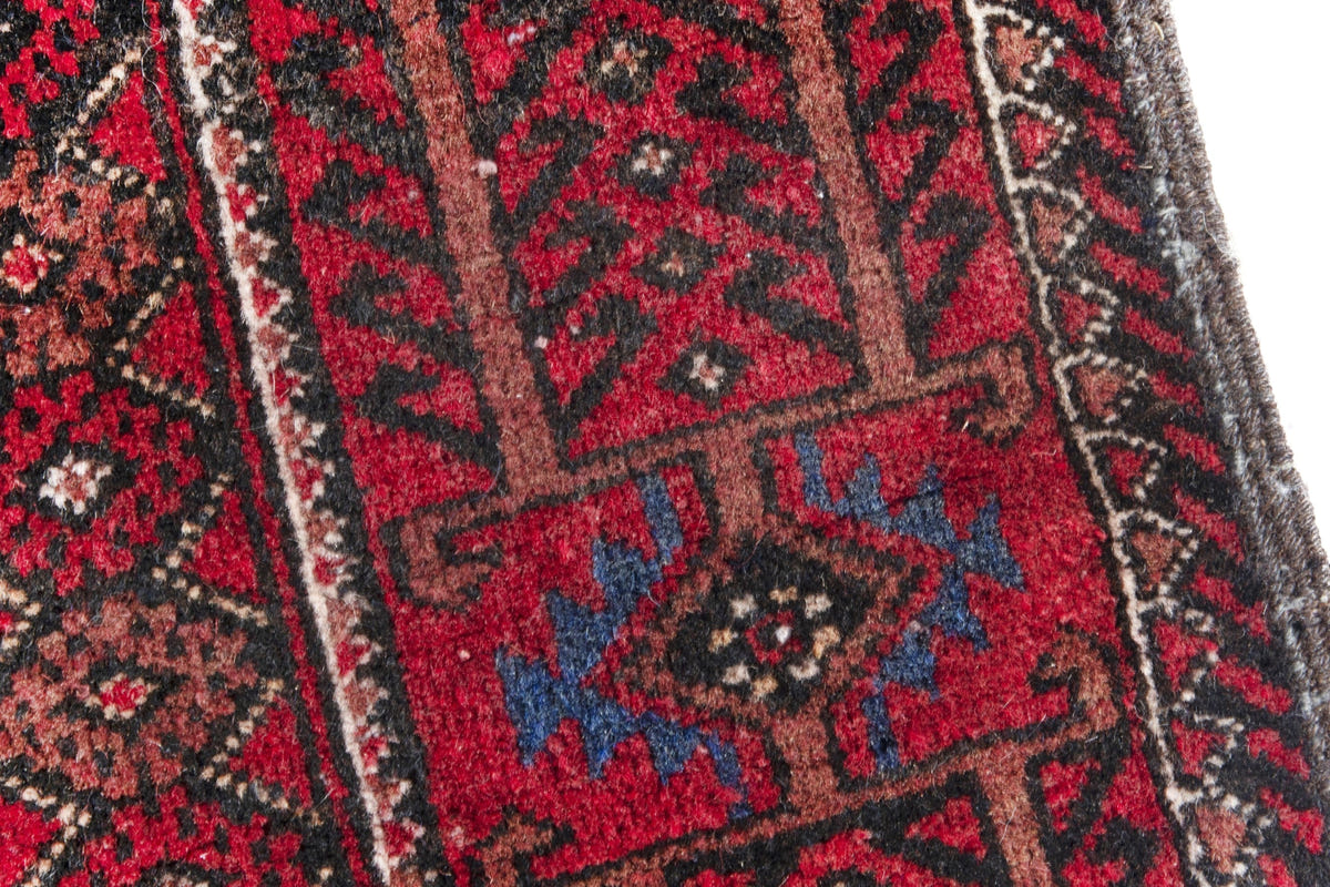 2965, Persian Baluch Runner Rug
