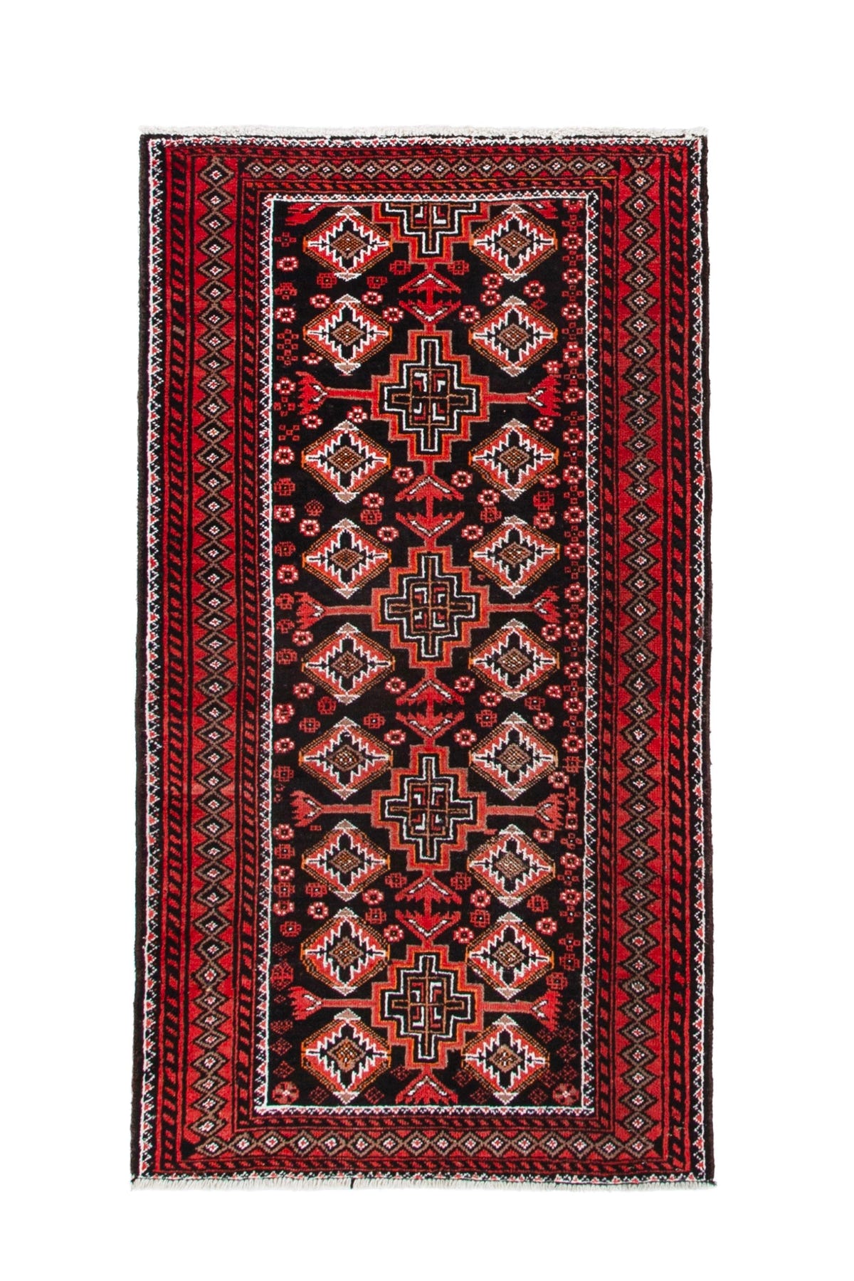 2968, Persian Baluch Area Rug