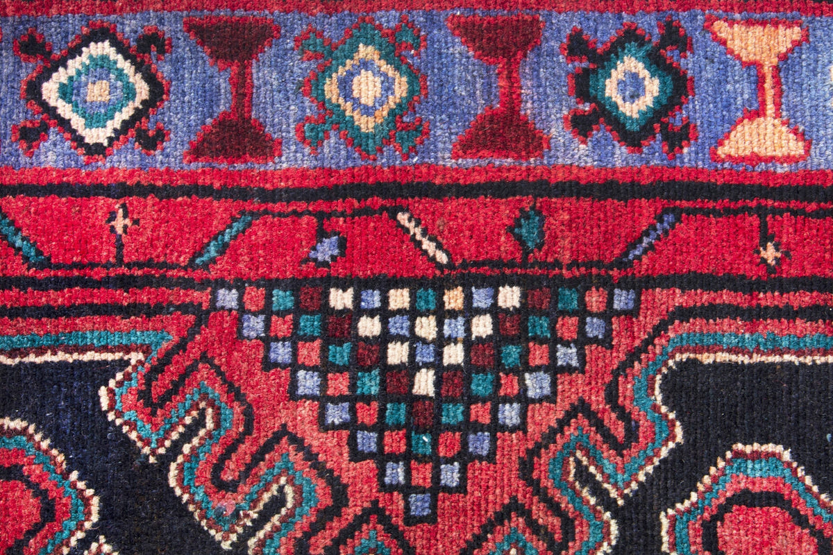 2986, Persian Hamadan Runner Rug