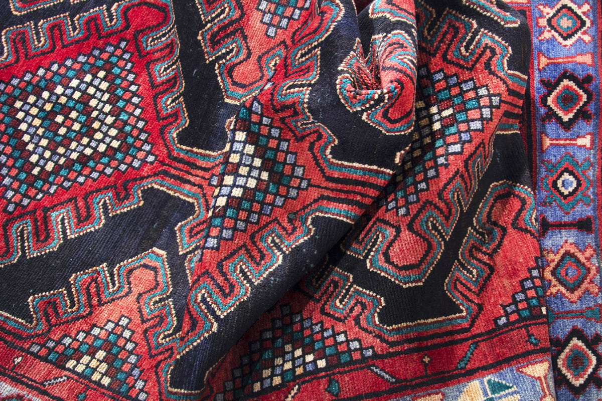 2986, Persian Hamadan Runner Rug