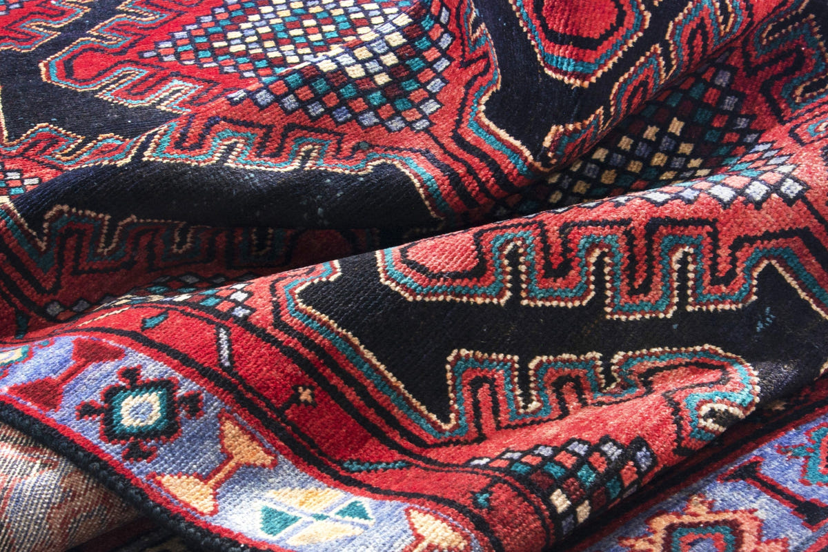 2986, Persian Hamadan Runner Rug