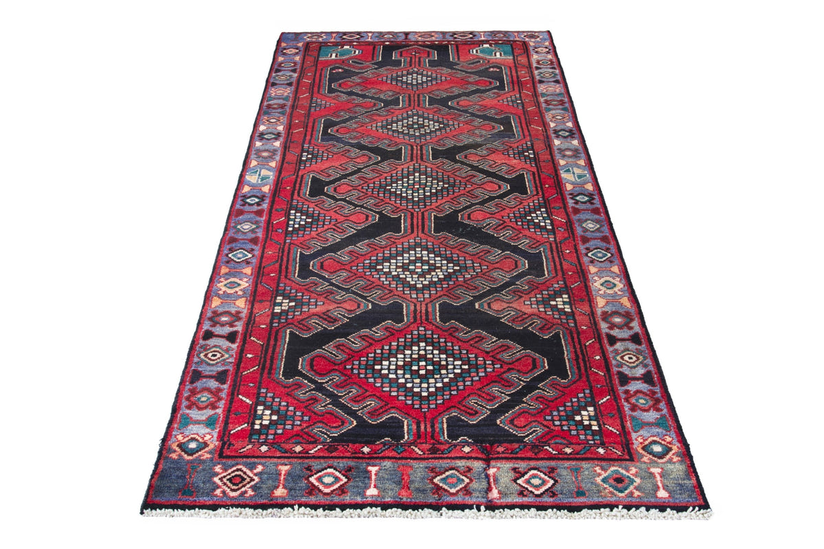 2986, Persian Hamadan Runner Rug