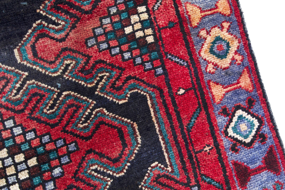 2986, Persian Hamadan Runner Rug