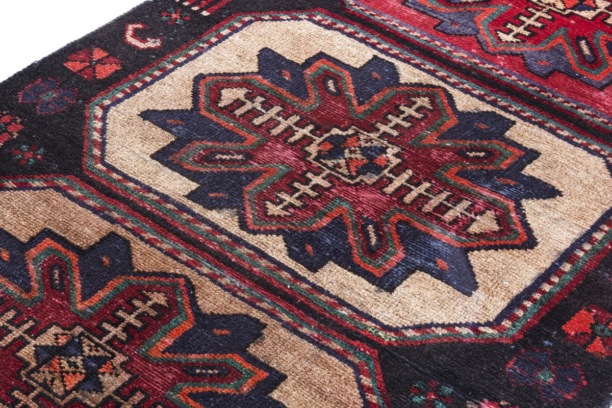 2996, Persian Hamadan Runner Rug