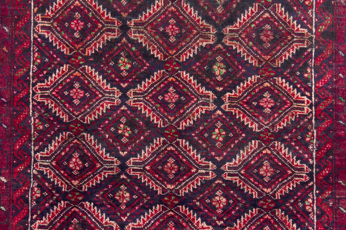 2999, Persian Torkaman Runner Rug