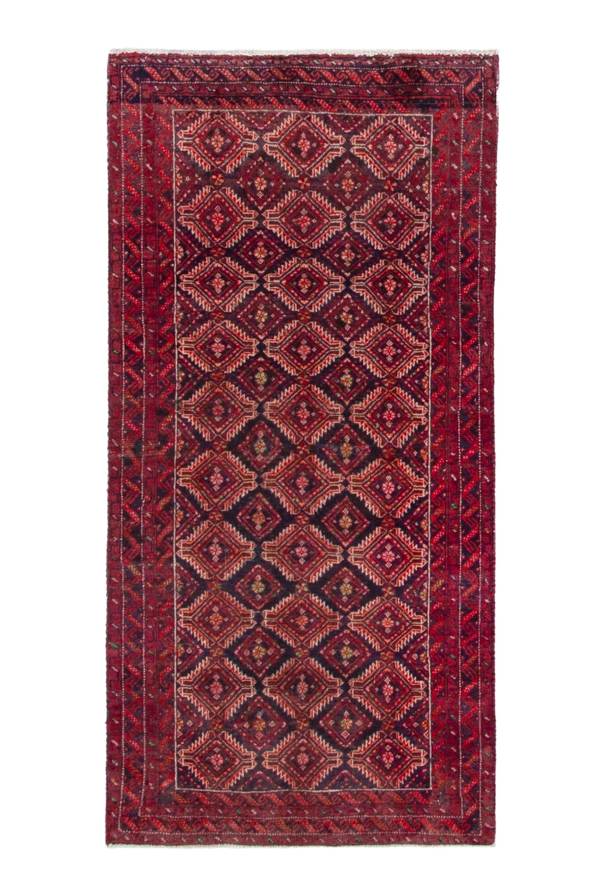 2999, Persian Torkaman Runner Rug