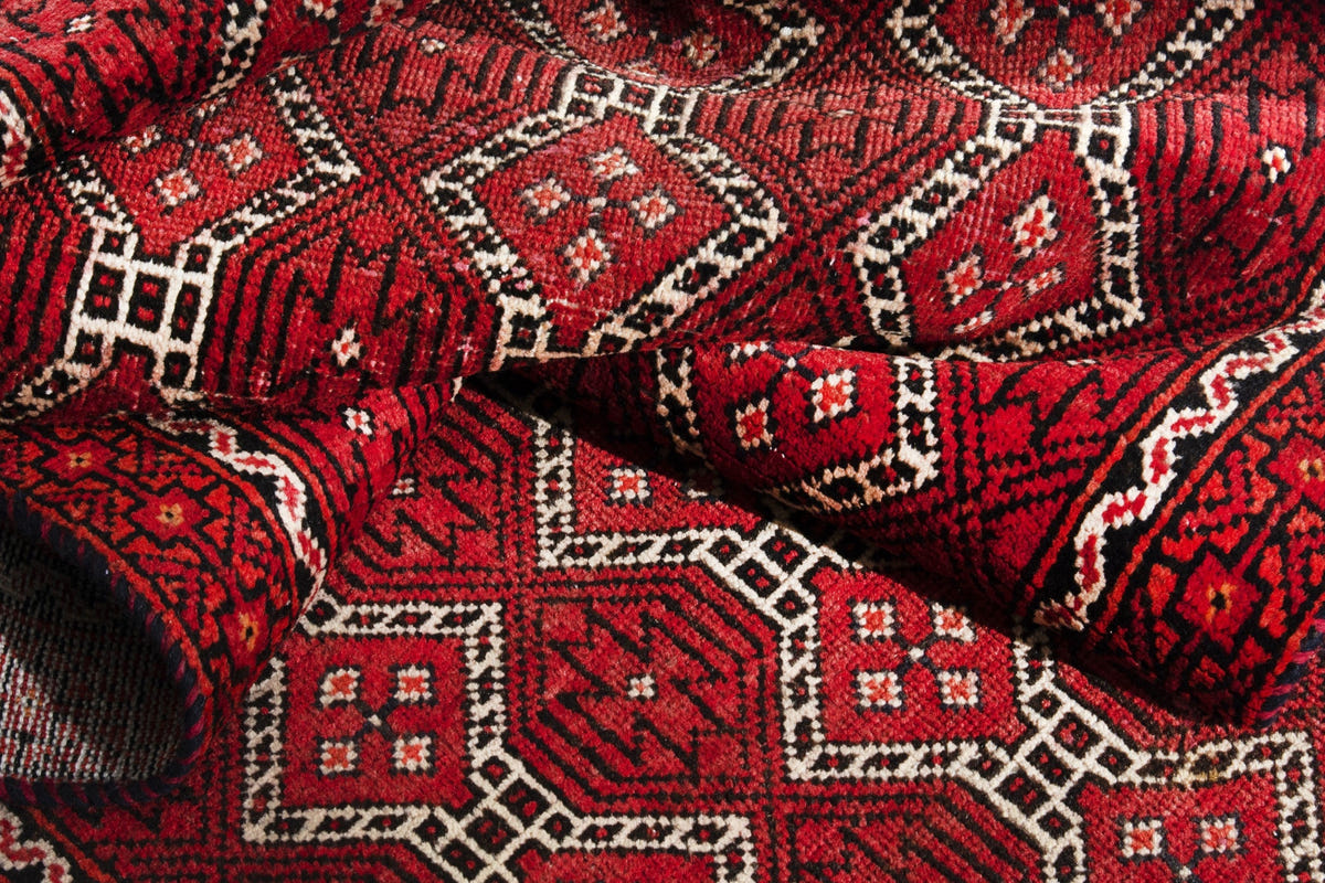 3020, Persian Baluch Runner Rug