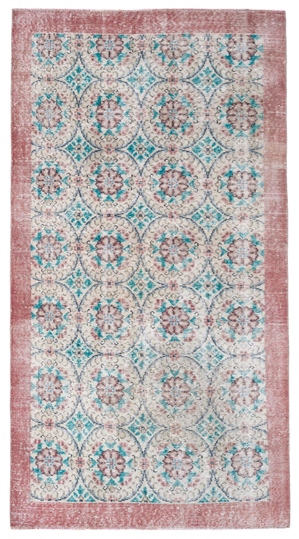 8343, Turkish Isparta Area Rug