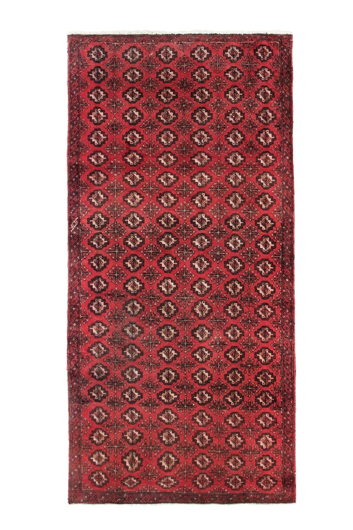 3038, Persian Torkaman Runner Rug