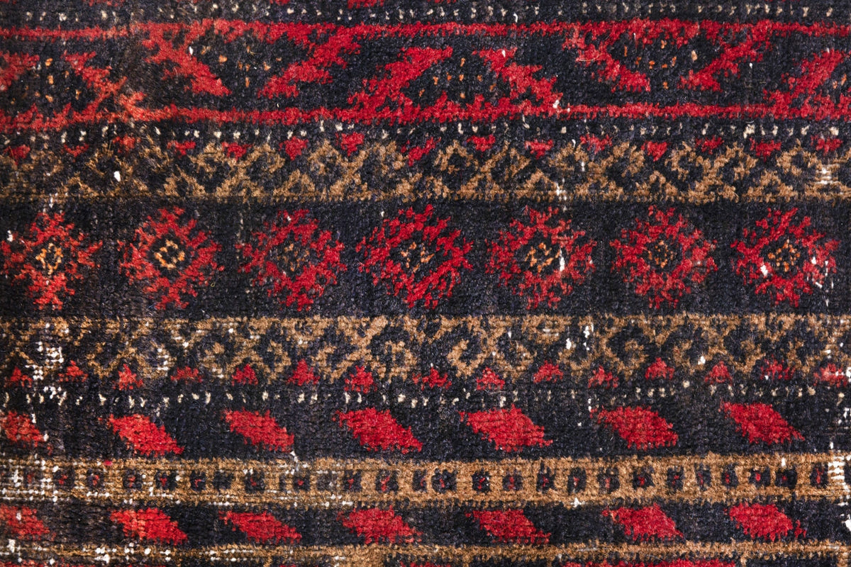 3040, Persian Baluch Area Rug