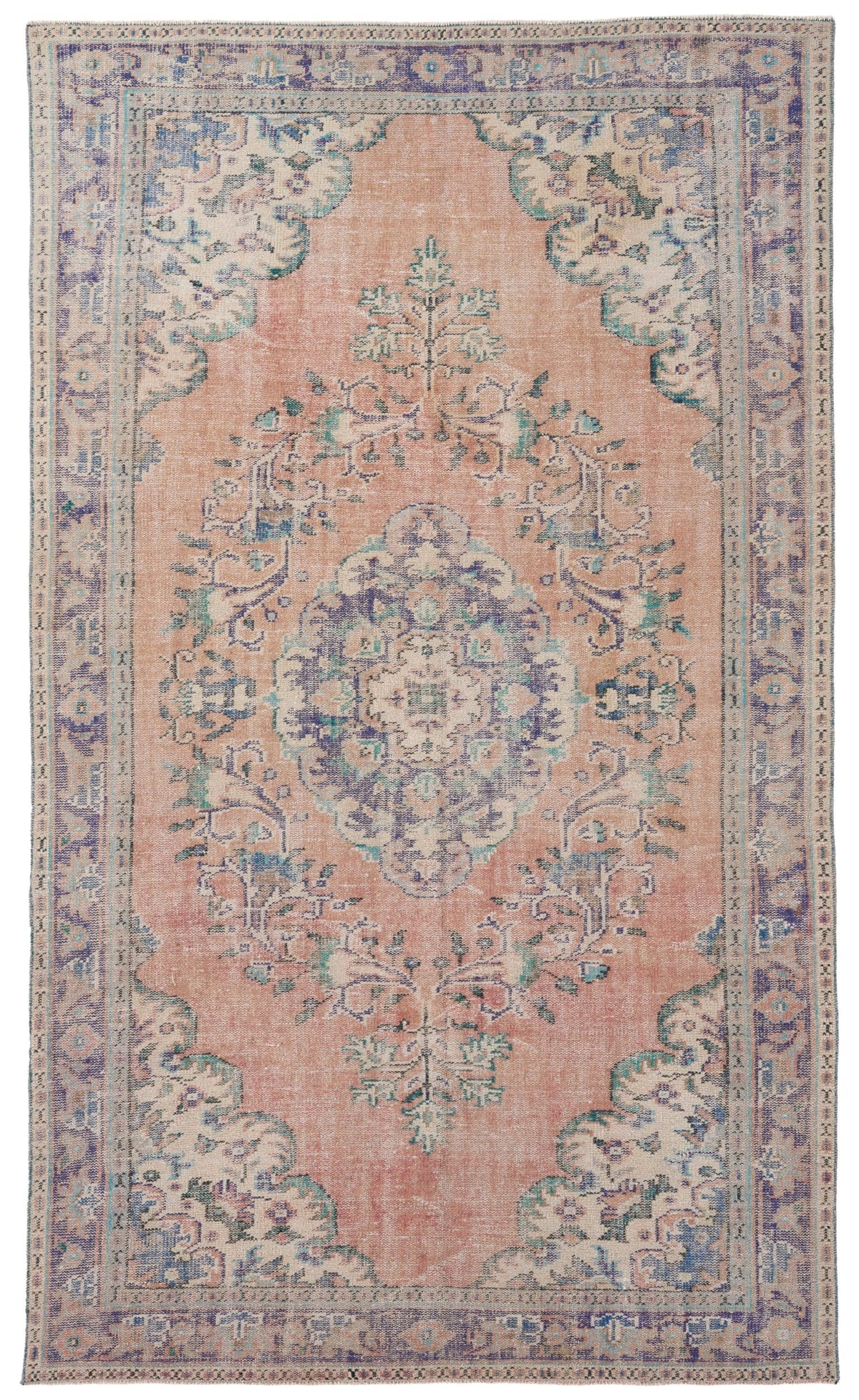 8354, Turkish Manisa Area Rug