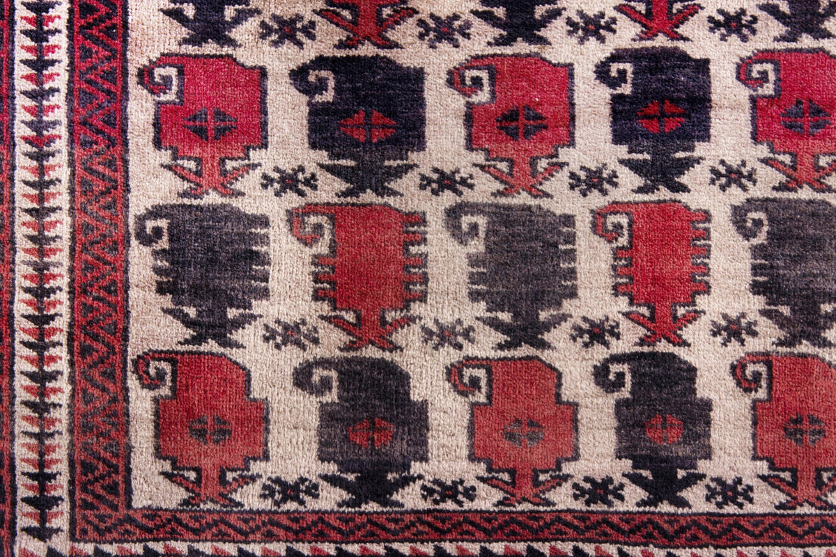 3047, Persian Baluch Area Rug