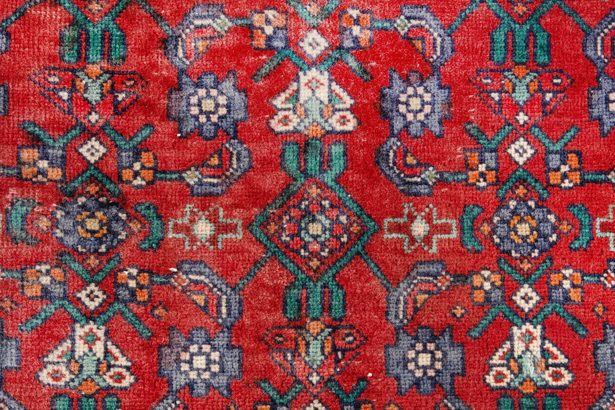 3075, Persian Hamadan Runner Rug