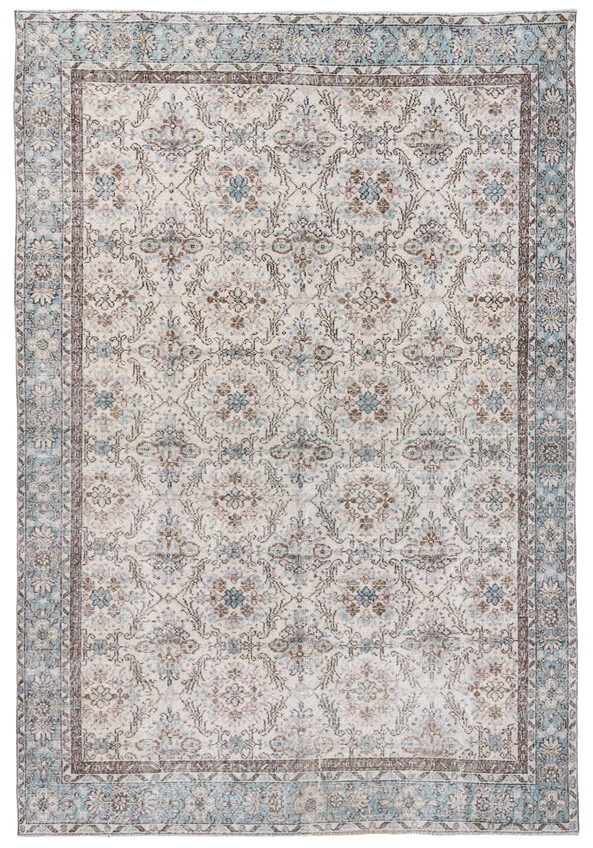8398, Turkish Isparta Area Rug