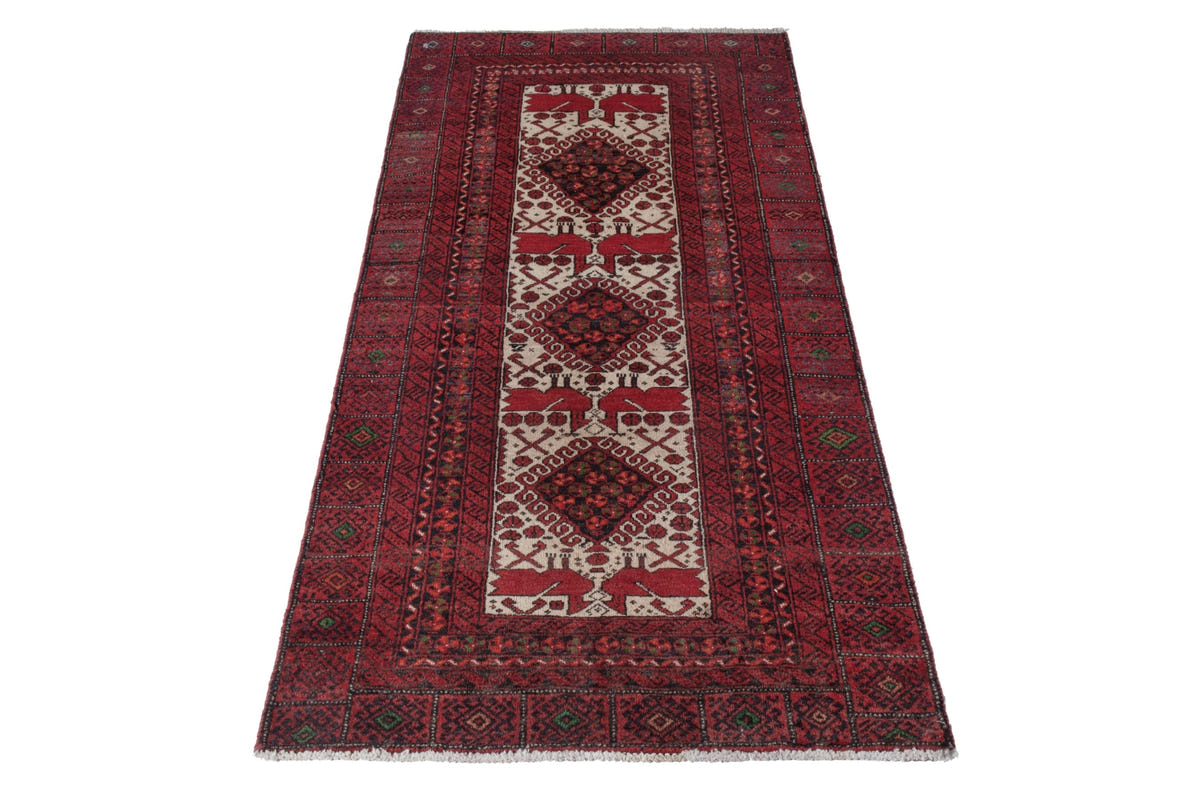 3095, Persian Baluch Area Rug