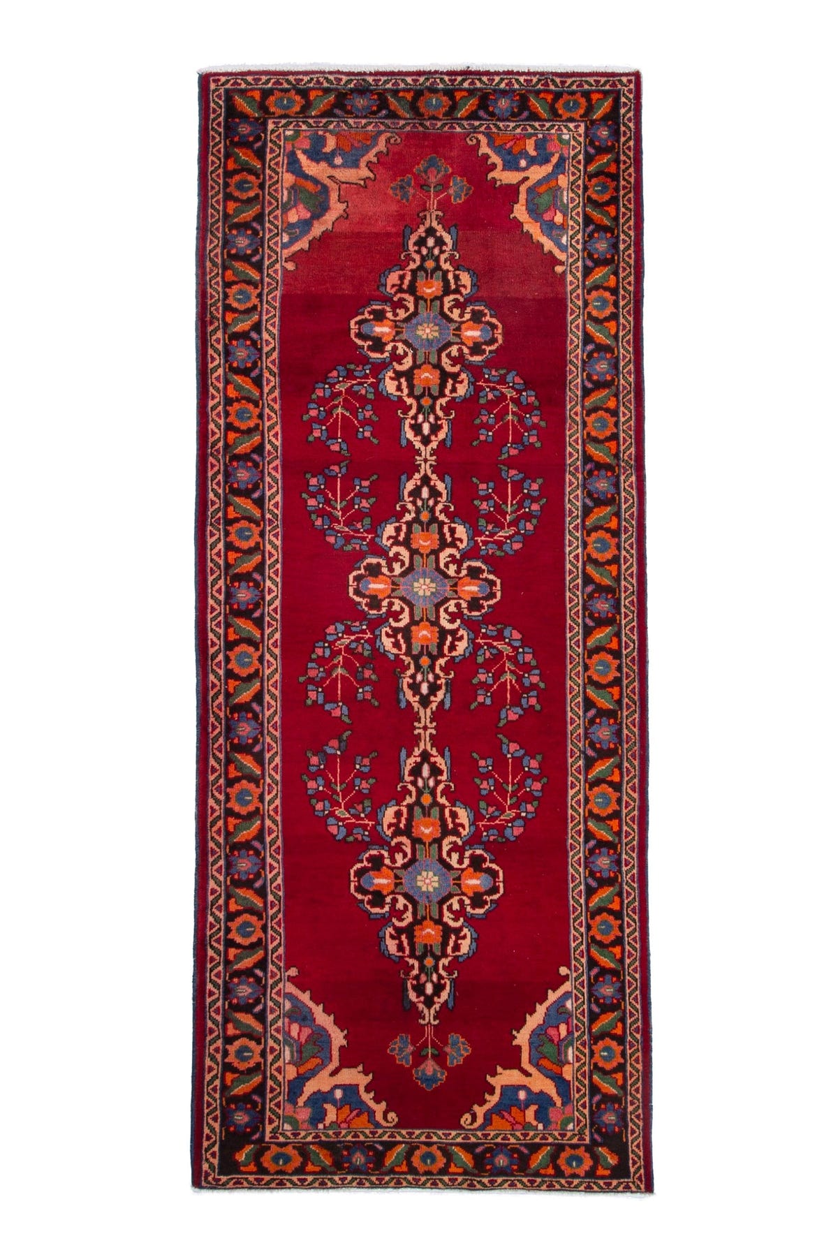 3102, Persian Hamadan Runner Rug