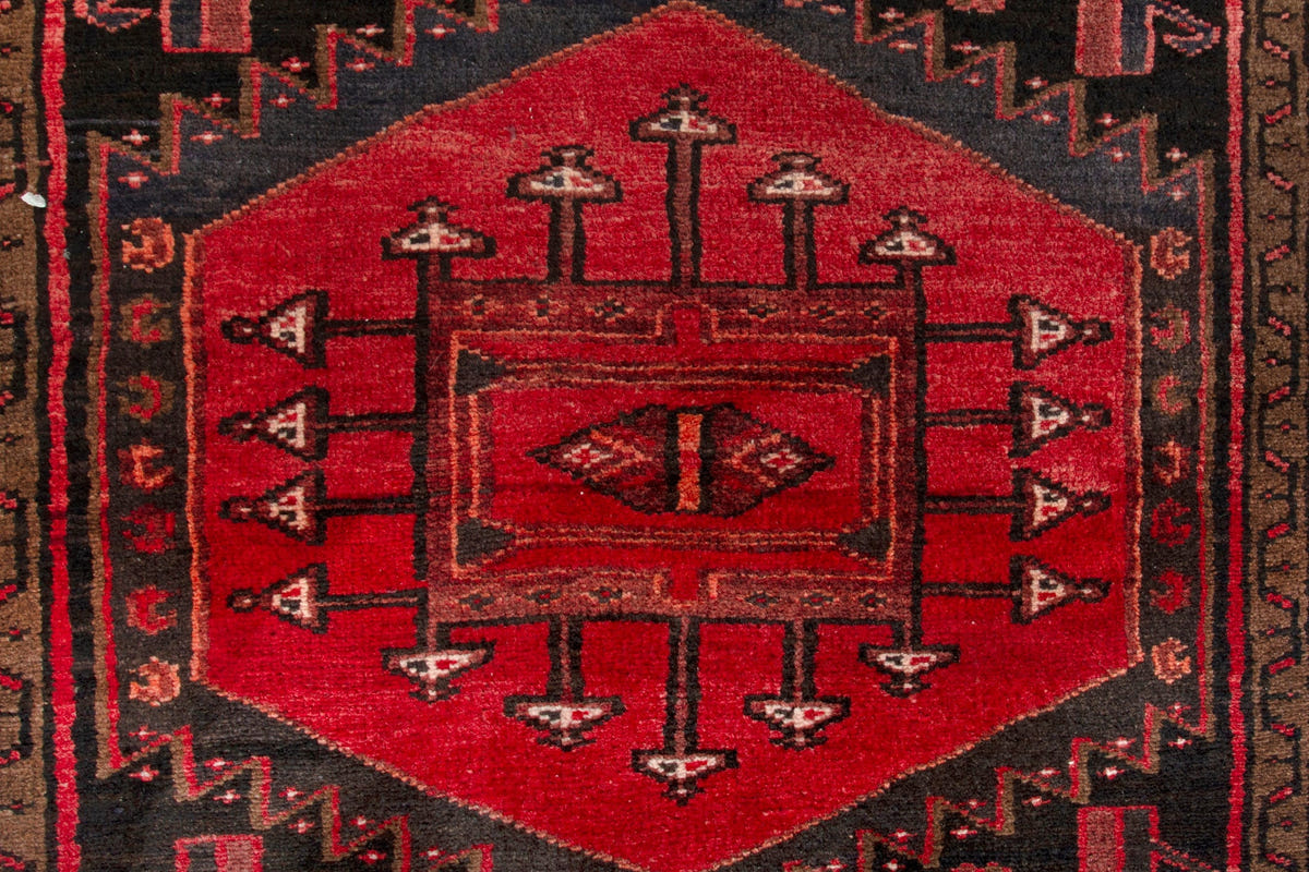 3104, Persian Hamadan Runner Rug