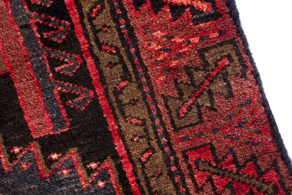 3104, Persian Hamadan Runner Rug