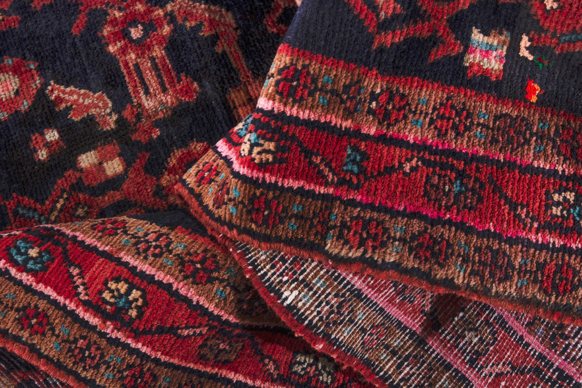 3122, Persian Hamadan Runner Rug