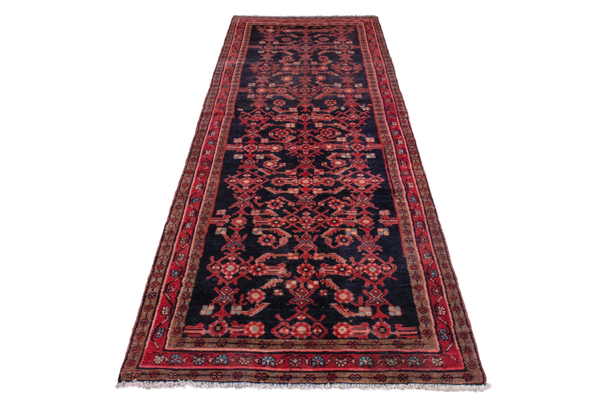 3122, Persian Hamadan Runner Rug