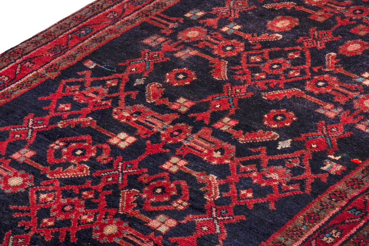 3122, Persian Hamadan Runner Rug