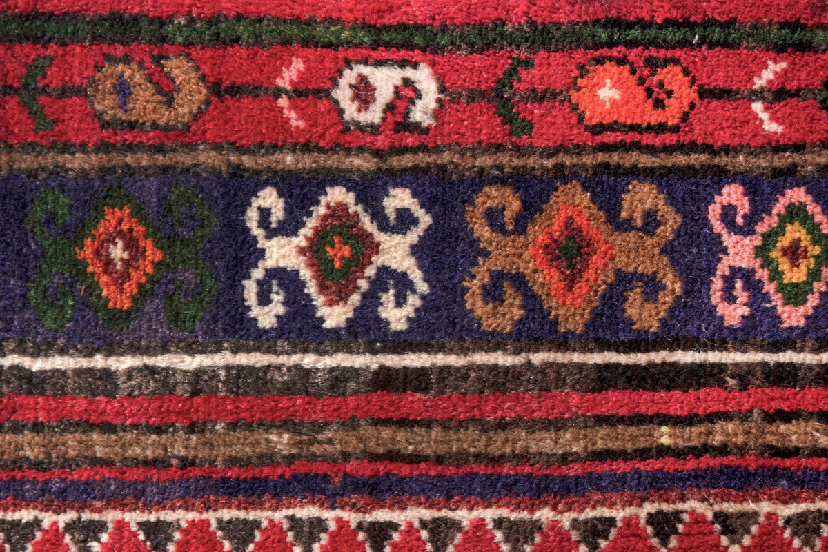 3132, Persian Hamadan Runner Rug