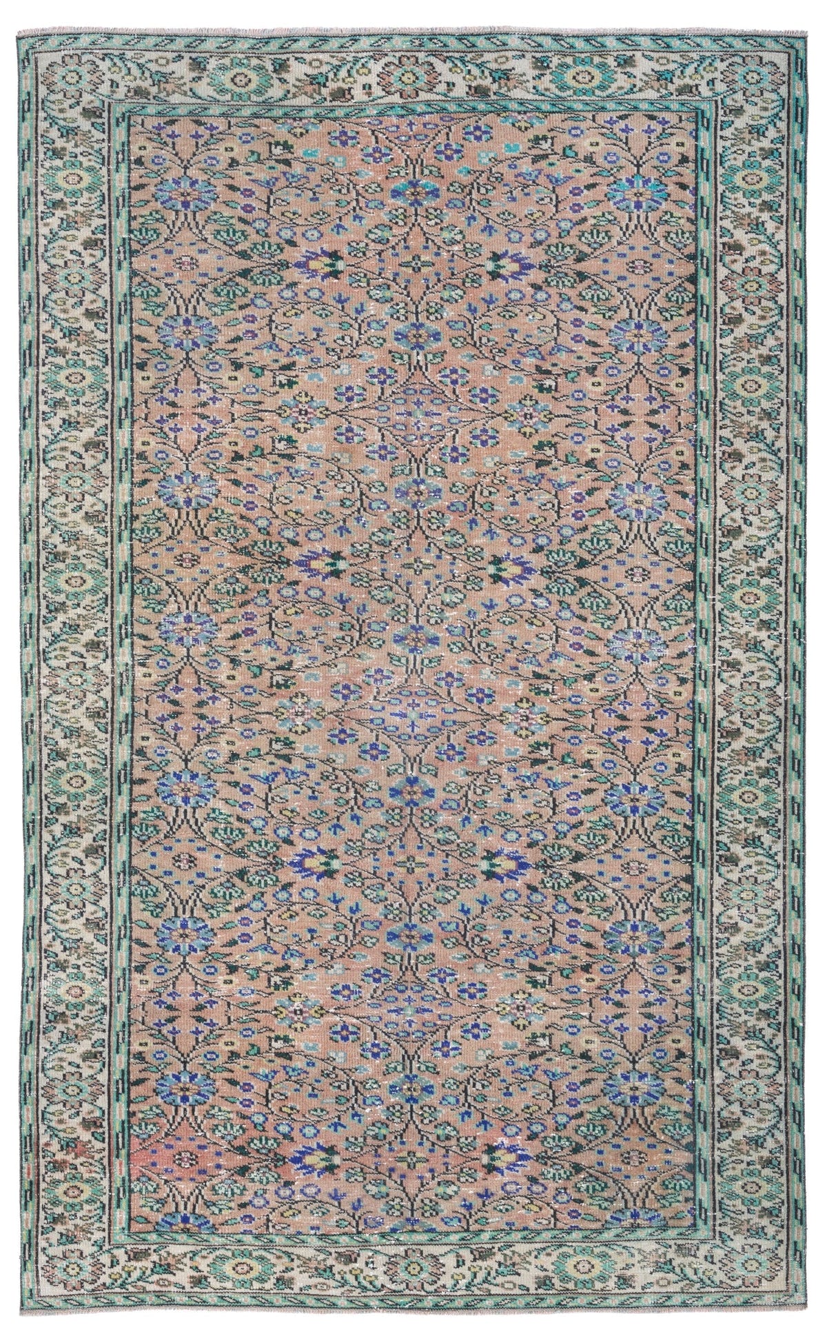 8455, Turkish Manisa Area Rug