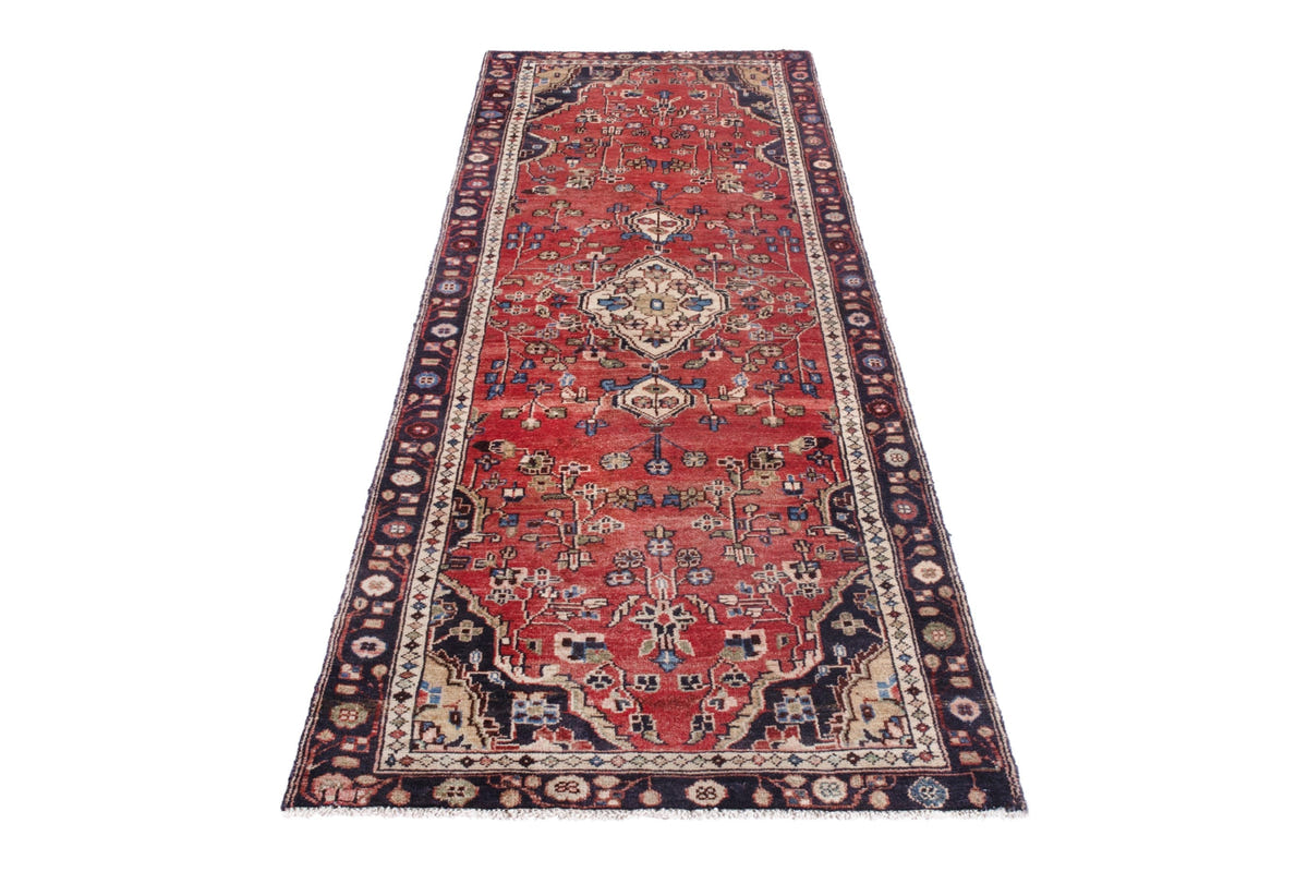 3163, Persian Hamadan Runner Rug