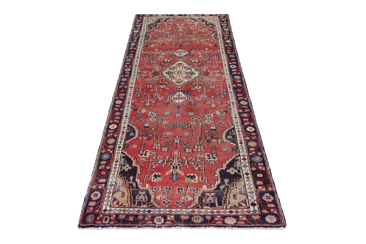 3163, Persian Hamadan Runner Rug